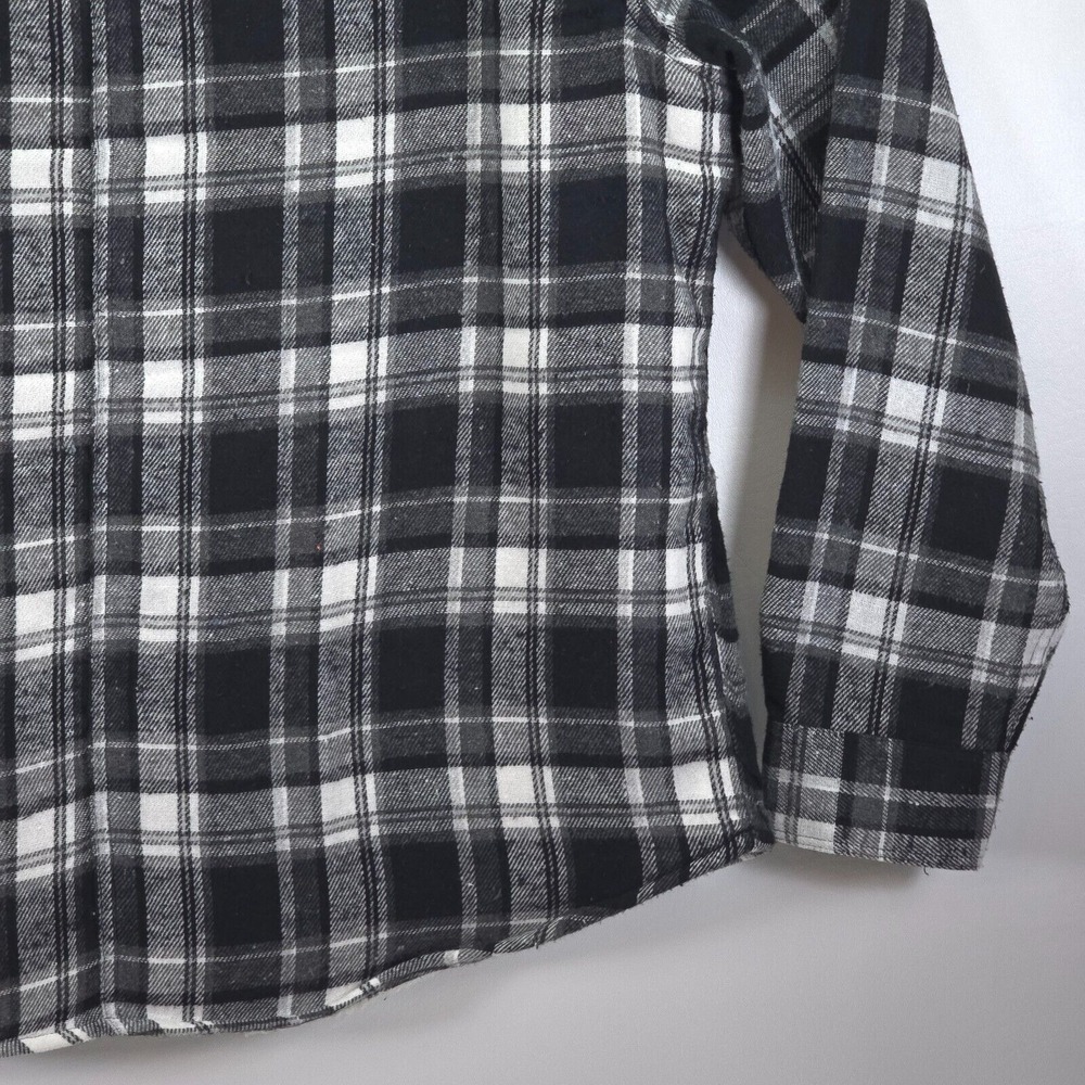 Tallwoods Flannel Shacket Mens XL Tartan Plaid Sherpa Lined Heavyweight Barn - Picture 16 of 16